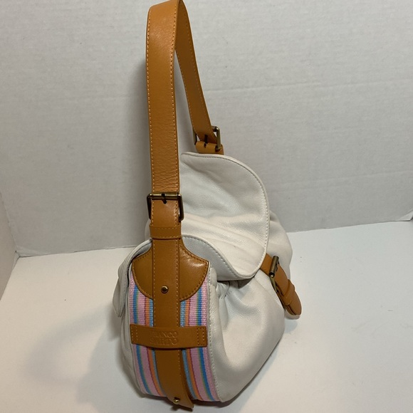 Franco Sarto Pebble Leather Shoulder Bag - Picture 3 of 9